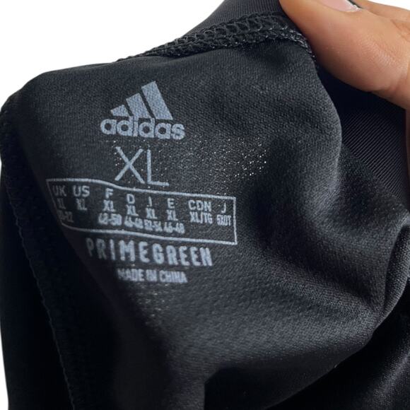 Adidas Black 3-Stripes Aeroready Shorts NWT - Picture 4 of 4